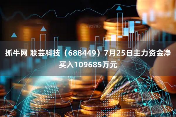 抓牛网 联芸科技（688449）7月25日主力资金净买入109685万元
